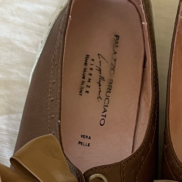 Palazzo Bruciato - women’s leather shoes (Size 5.5 EUR size 36) - Picture 6 of 6